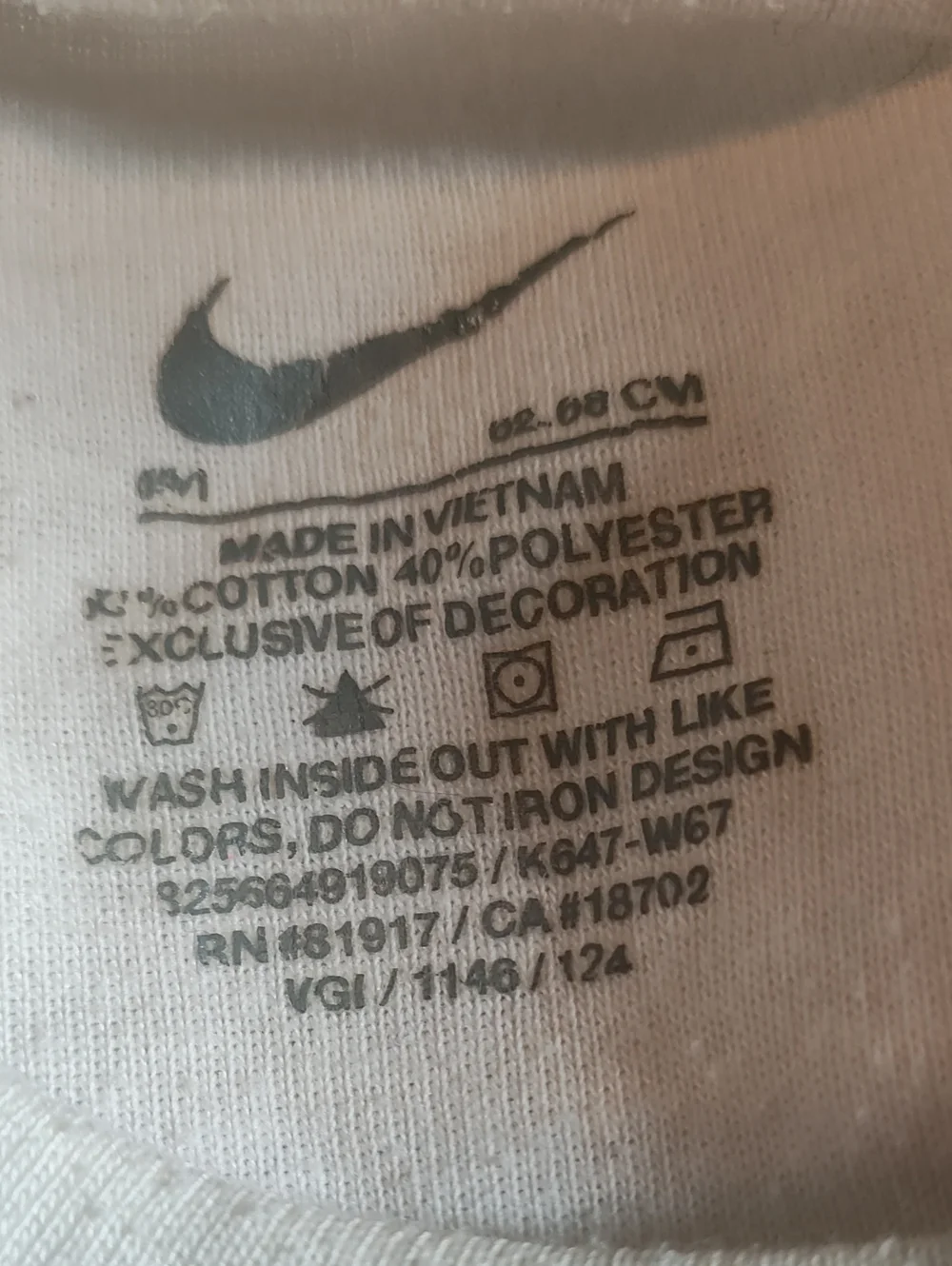 Nike White Bodysuit and Light Blue Pants Baby Set